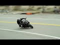 Fast yamaha mt10 rider shreds up california canyon road
