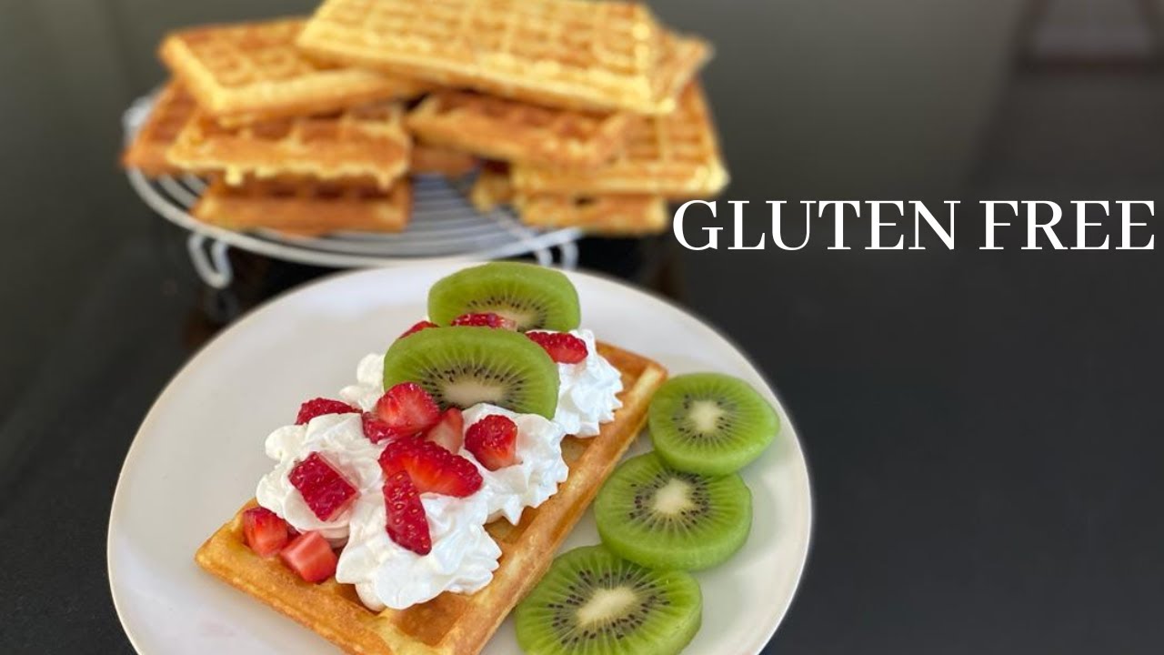 WAFFLES SEM GLÚTEN RECEITA