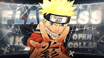 FLAWLESS - 1000 SUBS OPEN COLLAB🔥🎉(with cash prizes!) [Edit/AMV] 4K!