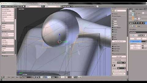 Blender 2.54 how to make an M40A3 part 3