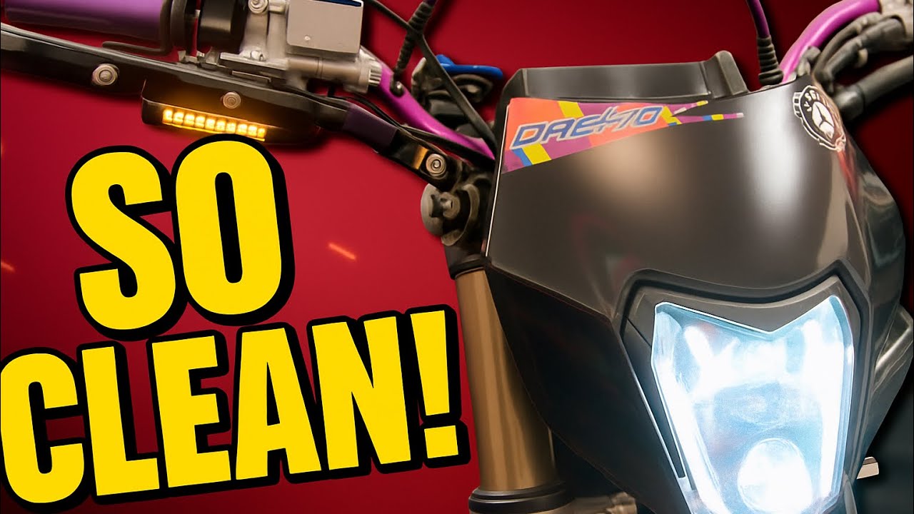 DRZ400 Zeta Hand Guard Setup! 