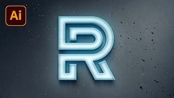 Logo Design : Professional R Letter Logo Design Illustrator | Illustrator logo Design Tutorial