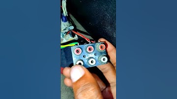 RCA Socket Connection | RCA connected connection | home theatre Speaker connection #shorts​