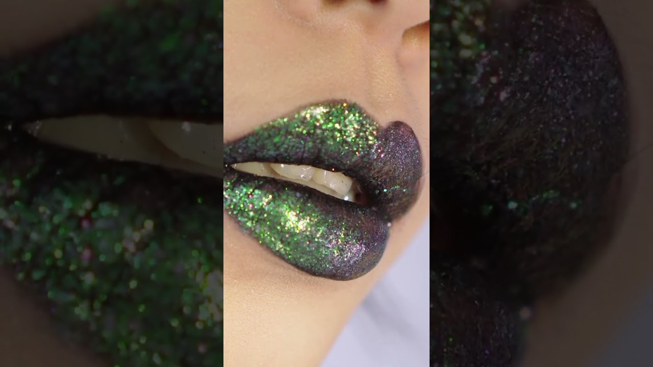 Glitter Lip trend tutorial UNLOCKED 🌟🌟🌟
