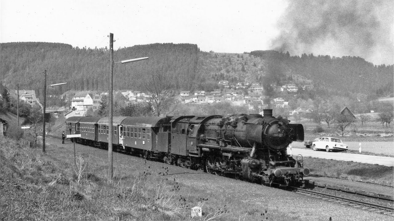 Dampf im Südwesten  - 1974  Teil 7  Altoberndorf, Hausach und Kinzigtal