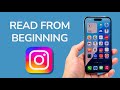 How To Read Instagram Messages From The Beginning