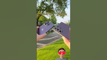 iPhone 14 Pro max vs Samsung galaxy S24 ultra #shorts #samsung #iphone