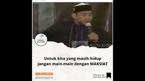 JANGAN MAIN MAIN DENGAN MAKSIAT!!! #shorts