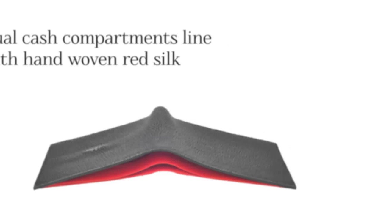 WR7 - Tom Barrington Black Pearl Stingray Leather Bi-Fold Slim Wallet