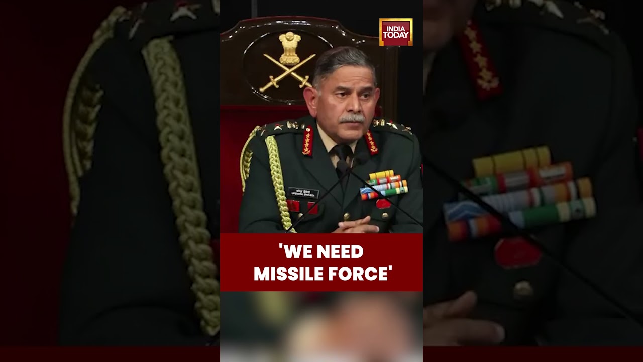 India Needs Rocket-Missile Force Like Pakistan, China: Army Chief Upendra Dwivedi | Defence