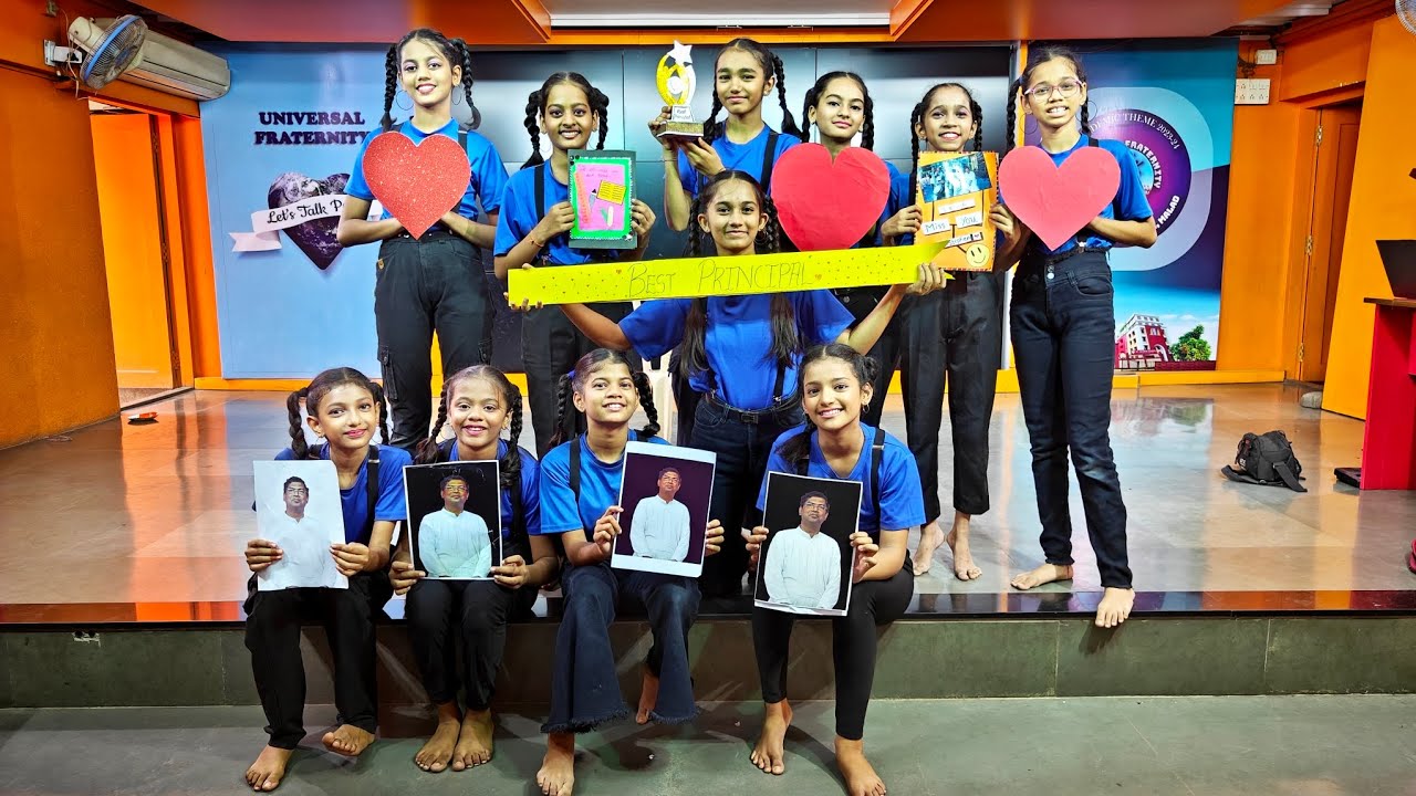 Surprise Farewell dance for Rev Fr Stephen Principal   | Surprise Video|Choreographer Priya Poojari