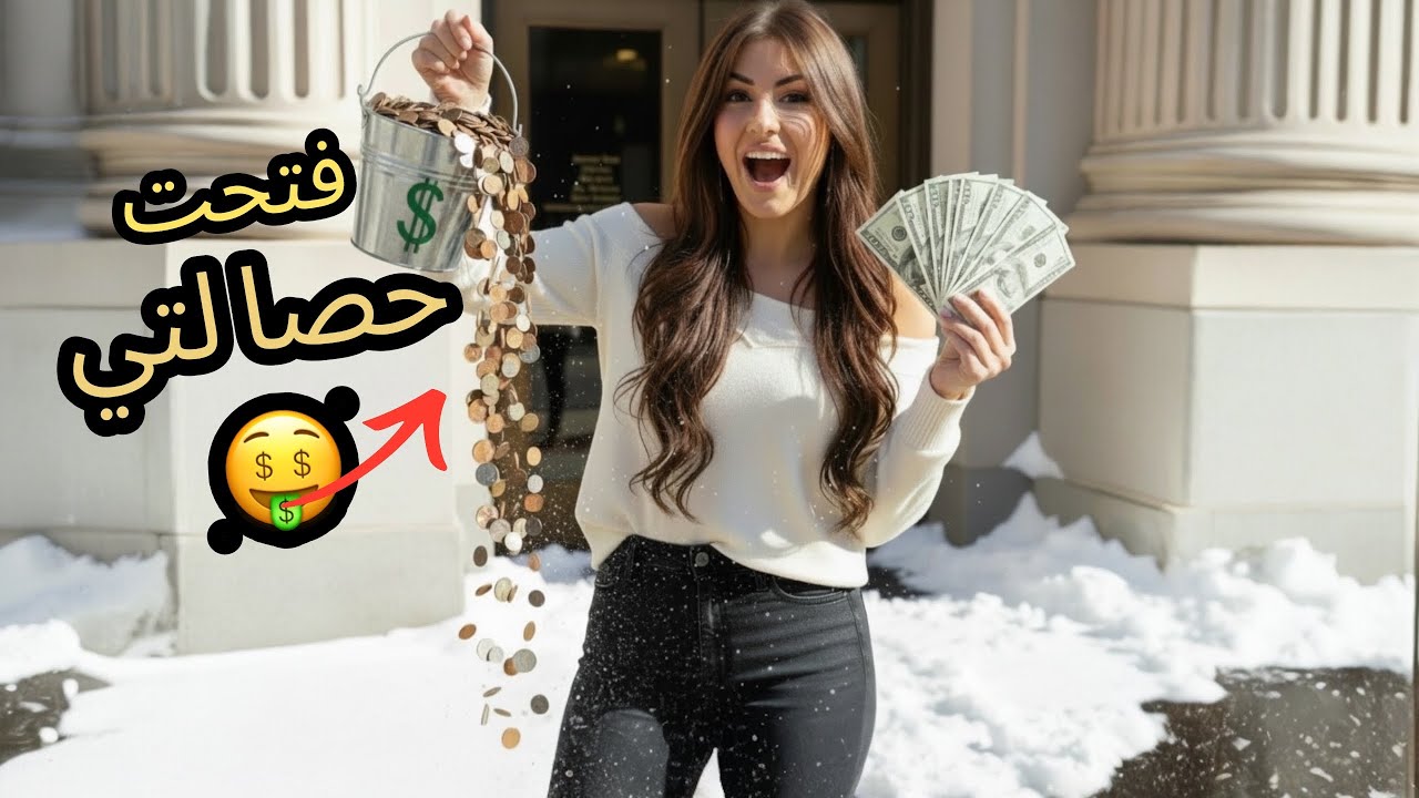 Я открыла свою копилку и была потрясена суммой денег внутри: 100 долларов 💵💰