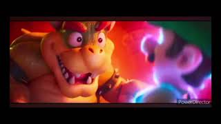 The whole Bowser capturing Luigi scene but I added vine booms