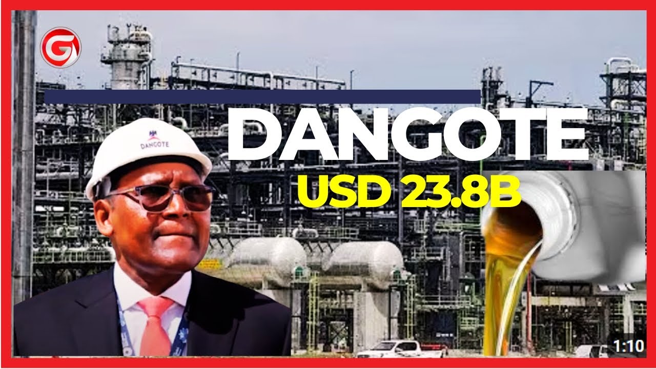 UTAJIRI wa DANGOTE WAONGEZEKA MARADUFU - KIWANDA CHAKE cha KUSAFISHA MAFUTA CHAVUNJA REKODI AFRIKA..