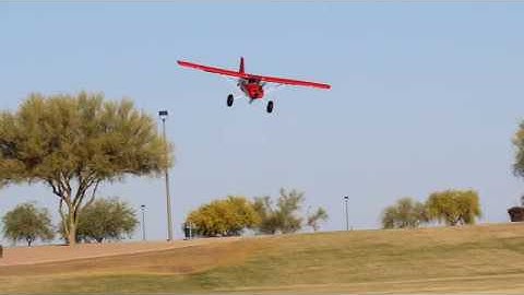 E-flite Maule M7 Slow Flight & Touch & Goes 24 April 2018