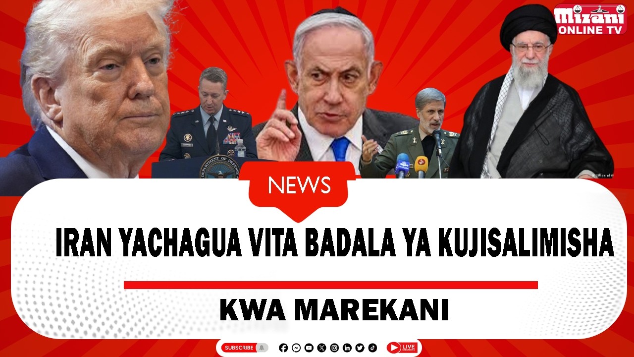 IRAN YACHAGUA VITA BADALA YA KUJISALIMISHA KWA MAREKANI