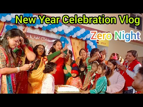 New year celebration | Zero Night Celebration 🎉 | New Year Enjoy Masti Dance Comedy And Many More|