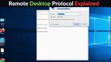 Understanding RDP: Remote Desktop Protocol Explained | How to Connect - 1 Minute School