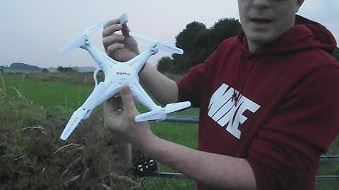 Syma X5C Quadcopter - Upgrade Vs Stock Battery Flight Test
