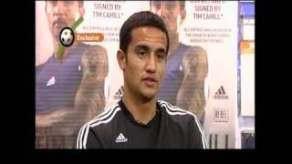Tim Cahill interviewed by Les Murray Part 1
