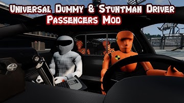 How to add front & rear seat dummies to any car / BeamNg / HavocNG