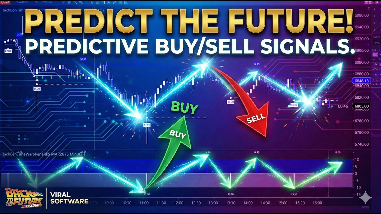 See the Future of the Markets. Trade with Confidence.
Most trading indicators tell you what already happened. It's time to stop looking in the rearview mirror.

In this video, we break down our proprietary trading software that generates predictive buy and sell signals. Instead of lagging behind the price action, see how our algorithm forecasts likely market moves, giving you the edge you need to prepare for entries and exits before the crowd catches on.

👇 Get the Software / Learn More Here:
www.backtothefuturetrading.com

Watch as we cover:
- How predictive signals differ from standard lagging indicators.
- Real chart examples showing forecasted turning points.
- How to interpret Buy/Sell zones for maximum efficiency.

Follow Us for Daily Signals:
Twitter/X: https://x.com/BTTFTrading
Instagram: https://www.instagram.com/backtothefuturetrading/

Disclaimer: Trading involves substantial risk and is not suitable for every investor. The software provides predictive analysis based on historical and real-time data, but past performance is not indicative of future results. This video is for educational purposes only and does not constitute financial advice.
https://backtothefuturetrading.com/risk-disclaimers/

#DayTrading #TradingSignals #StockMarket #Forex #Crypto #TradingStrategy #TechnicalAnalysis #MarketPredictor