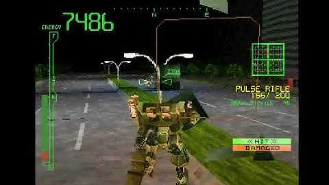 Armored Core (PS1) - Mission 5: Stop Security MTs