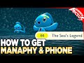 How to Get Manaphy & Phione in The Sea's Legend - Pokemon Legends Arceus