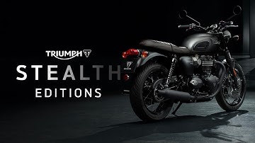Introducing the ALL-NEW Triumph Bonneville T120 Black Stealth Edition