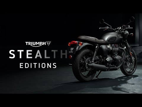 Introducing the ALL-NEW Triumph Bonneville T120 Black Stealth Edition