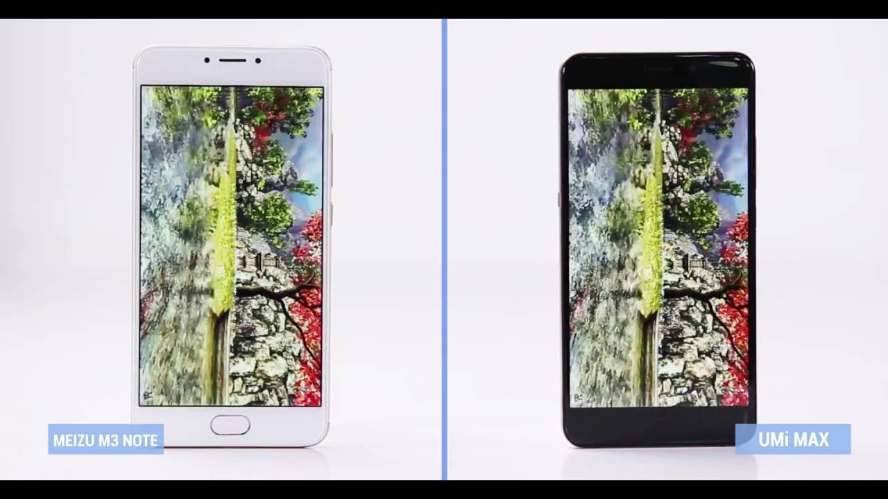 UMi MAX vs  Meizu M3 Note | Perfomance