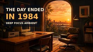 The Day Ended in 1984 | Warm Analog Ambient for Deep Focus, Reading & Study