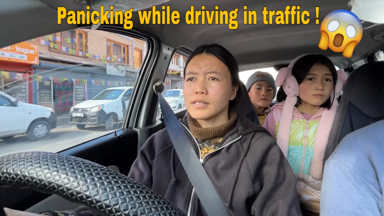 From Traffic Panic to Movie Night🍿 😅 | Driving Practice Vlog🚙