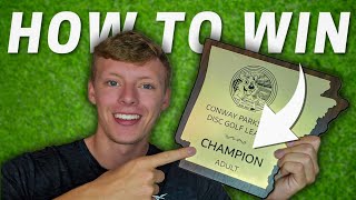 How To WIN Your First Disc Golf Tournament!