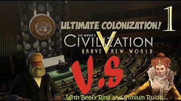 Civ 5 BNW Multiplayer #1 - Sting Rui/Stinium Ruide