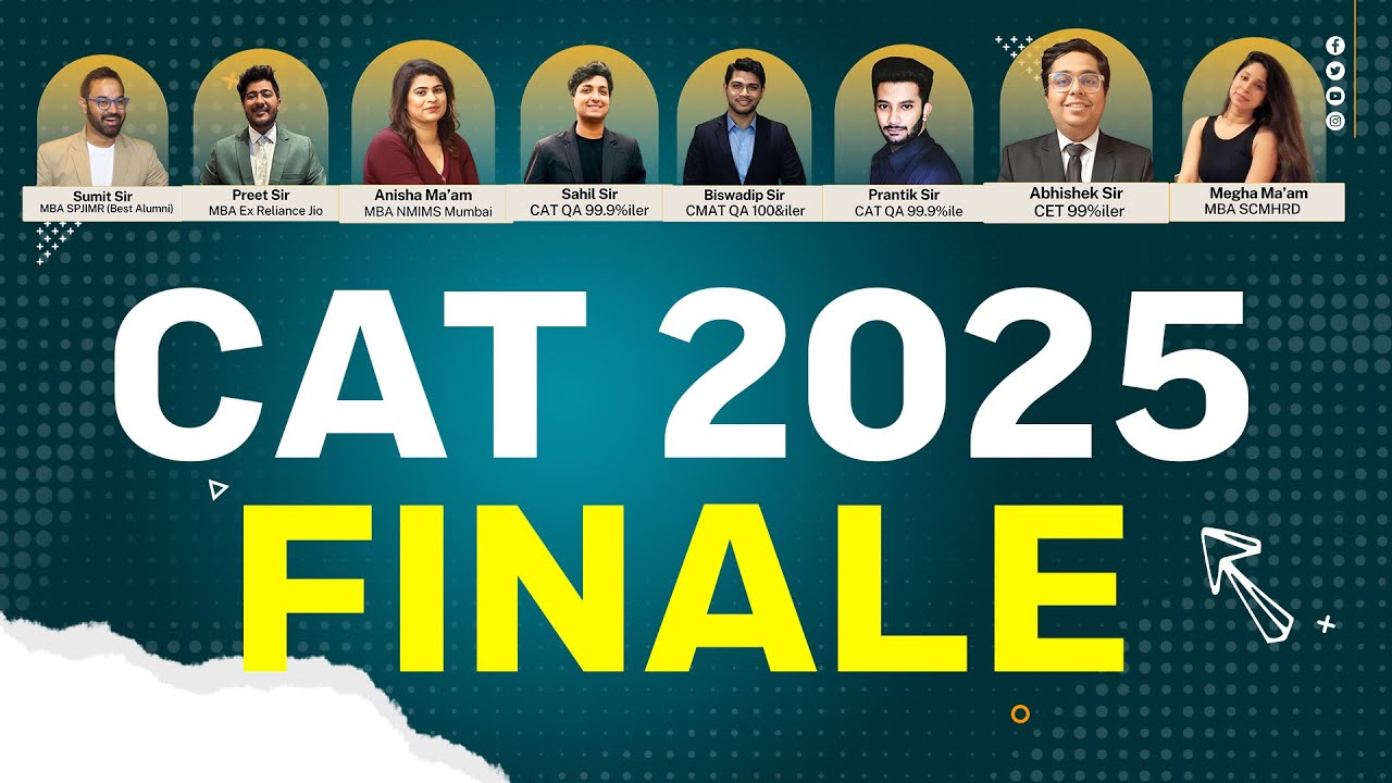 1 Day to CAT 2025 | D Day strategy | IIM L | SPJIMR | NMIMS | IIM Cal ...
