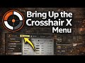 How to BRING UP the Crosshair X Menu (Step by Step)