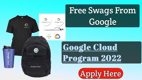 Google Cloud Free Swags And Goodies earn | Google  Cloud Ready Facilitator Program in April 2022