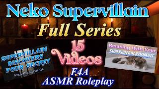 Neko Supervillain Enemies to Lovers FULL SERIES [F4A] [15 Videos] ASMR Roleplay Series