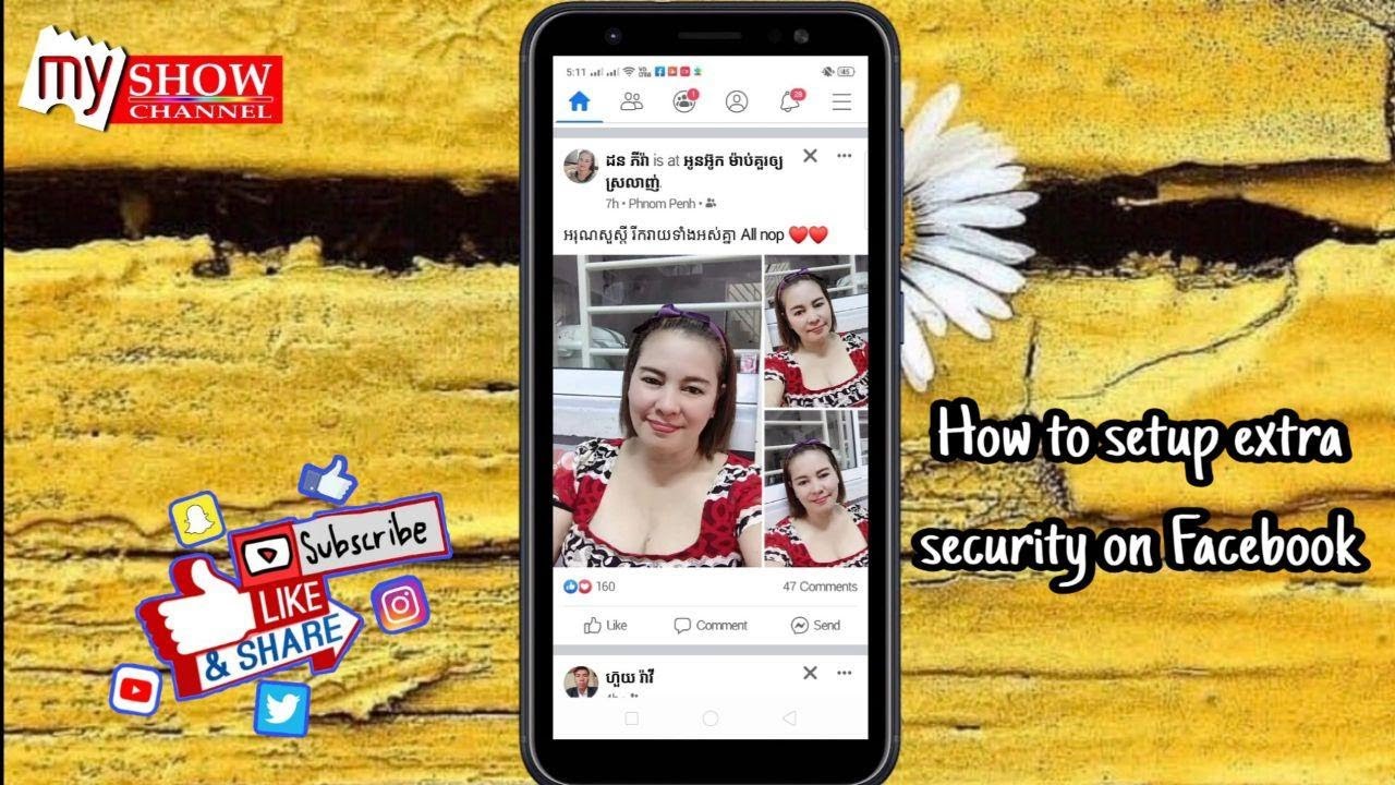 "MYSHOW" How to set up extra security on Facebook YouTube