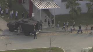 Parkland, Florida high school  students evacuate after active shooter reported