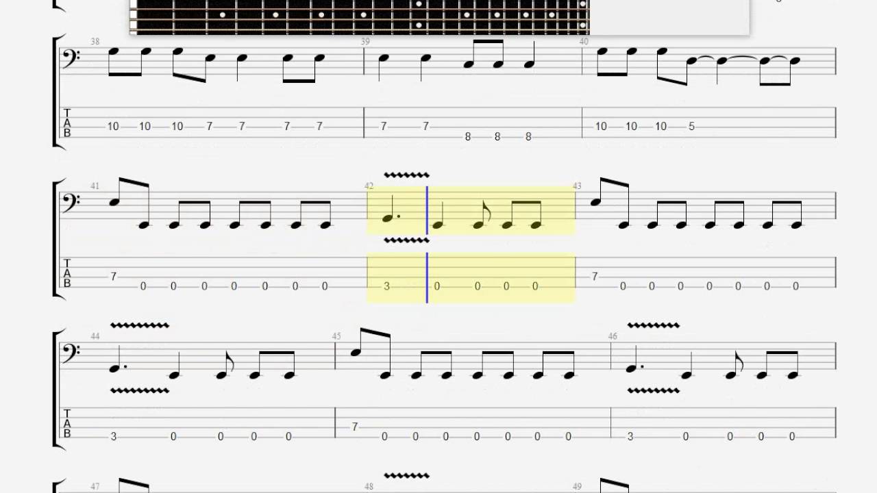 Black Pearl   Do You Hate Me BASS GUITAR TABLATURE