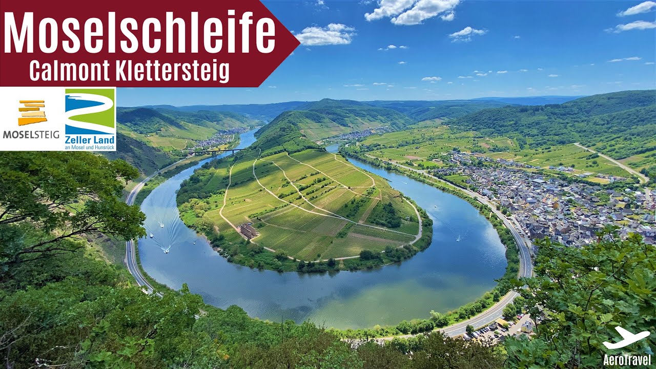 TRAVEL IN GERMANY DURING CORONA TIME / MOSELLE LOOP (MOSELSCHLEIFE) / CALMONT KLETTERSTEIG ULTRA HD