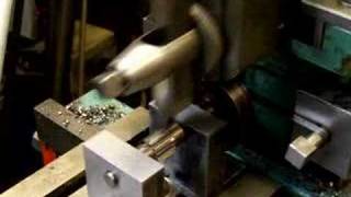Cutting a gear with the shaper