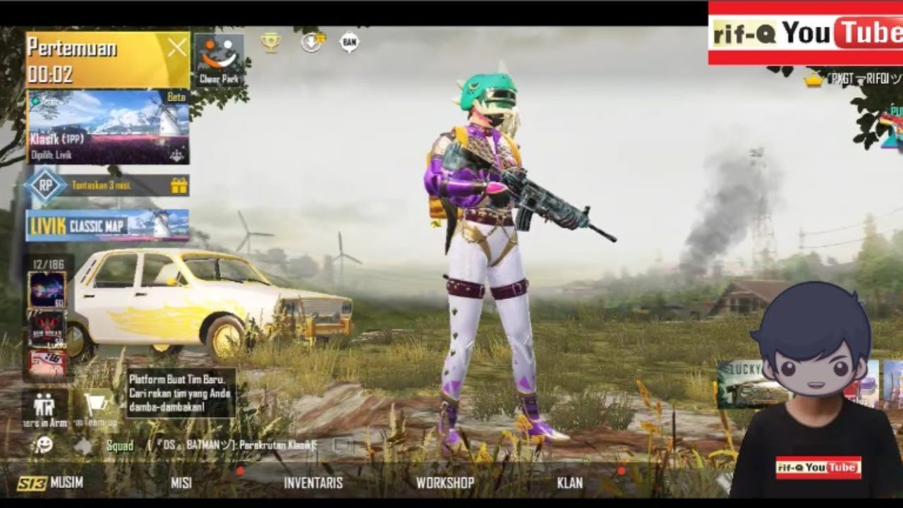 PXGT SQUADS RIF-Q Solo VS Squads main tipis-tipis