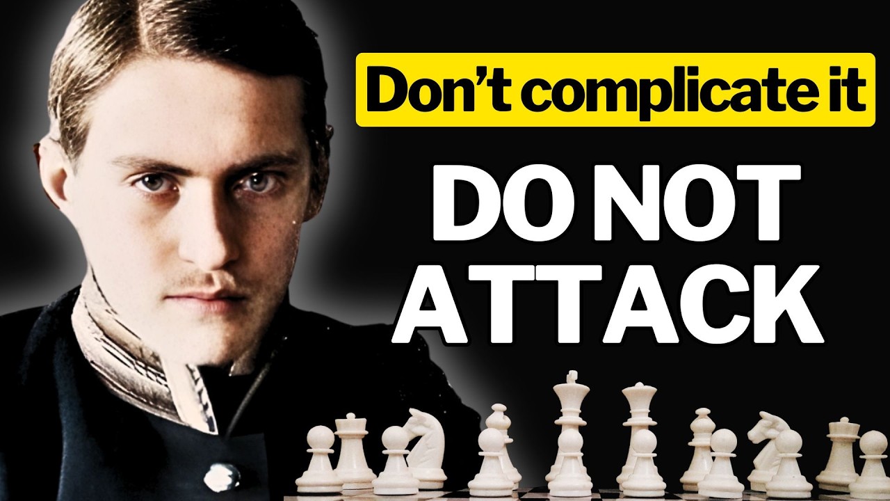 🔥7 Positional Rules by Alekhine 👉 to Crush Your Opponent