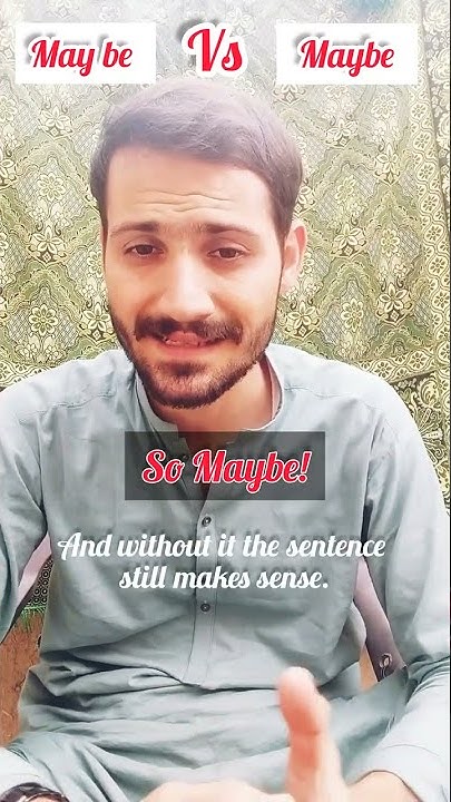 Difference Between Maybe And May Be spokenenglish shortvideo difference-between-maybe-and-may-be-spokenenglish-shortvideo