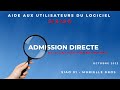 Admission directe  utilisateurs hbergement siao sisiao insertion demande 115