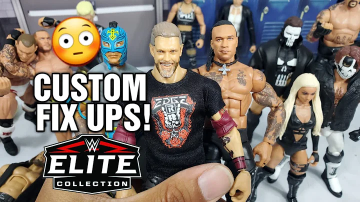 CUSTOM WWE ACTION FIGURES WEEKEND FIX UPS