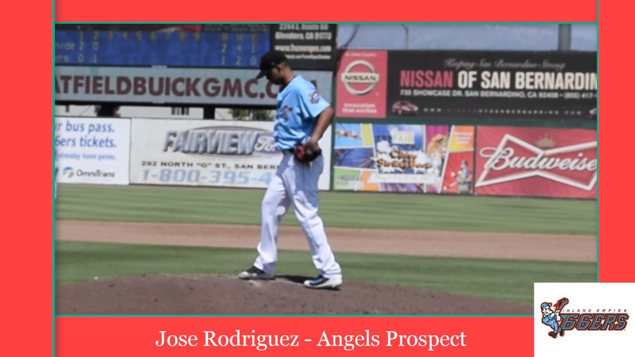 Jose Rodriguez - Angels Prospect - In Action baseball movies